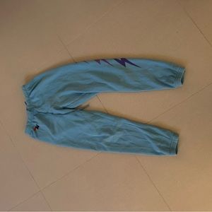 Perfect condition blue aviator nation sweatpants size xs never worn